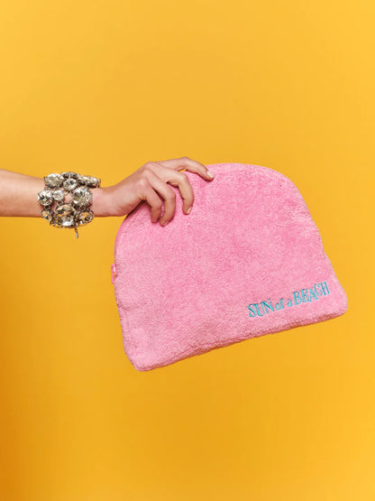 Luna Large Waterproof Pouch ~ Bubblegum