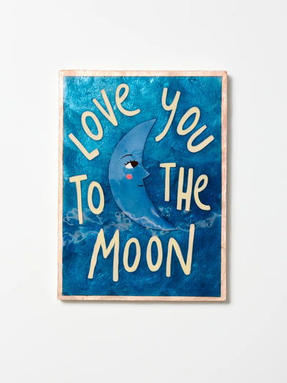 Fun House Moon Tile