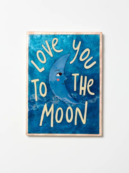 Fun House Moon Tile
