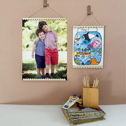 Scalloped Magnetic Art Frame
