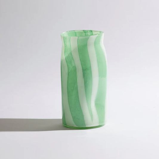 Candy Cylinder Vase Mint