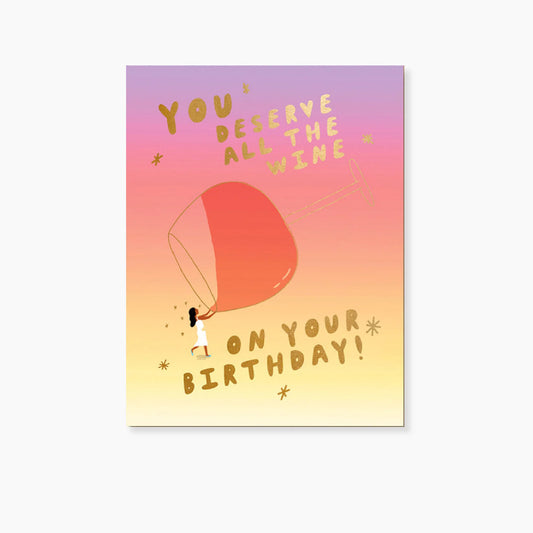 All the Wine Card