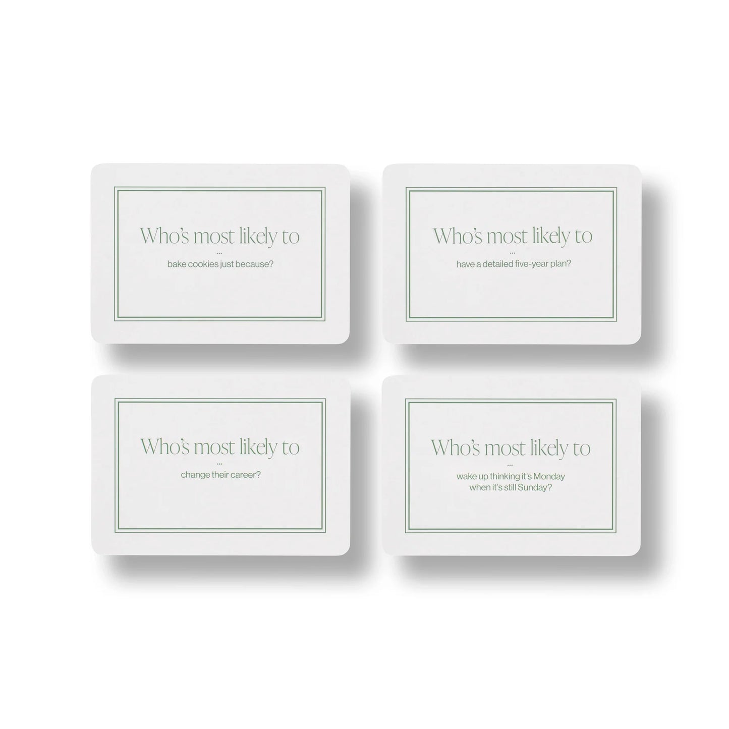 Table Stories Dinner Party Cards