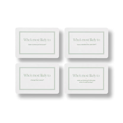 Table Stories Dinner Party Cards