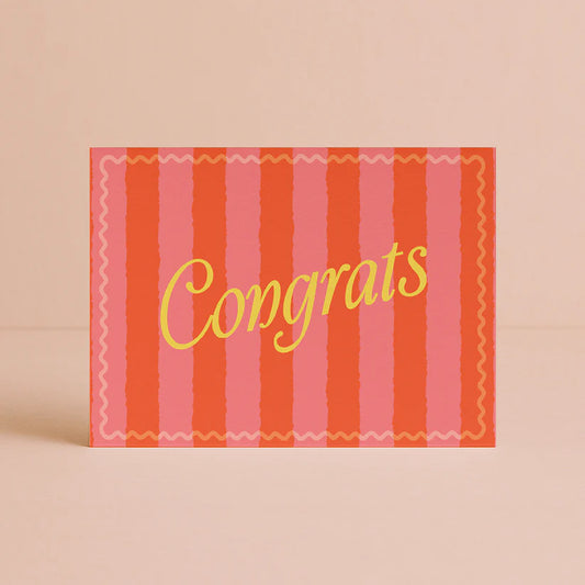 Congrats Stripe Card