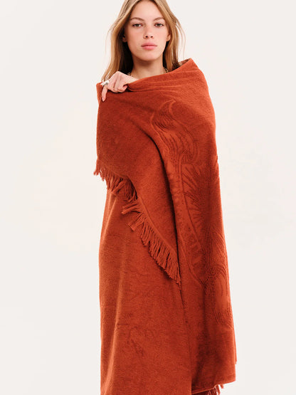 Monochrome Beach Towel ~ Coppertone