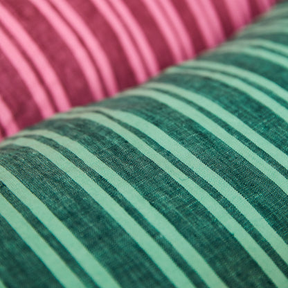 Nadine Linen Pillowcase Set - Forest