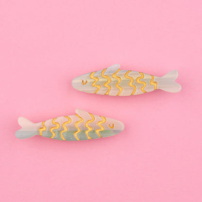 Sardines Hair Clip Set