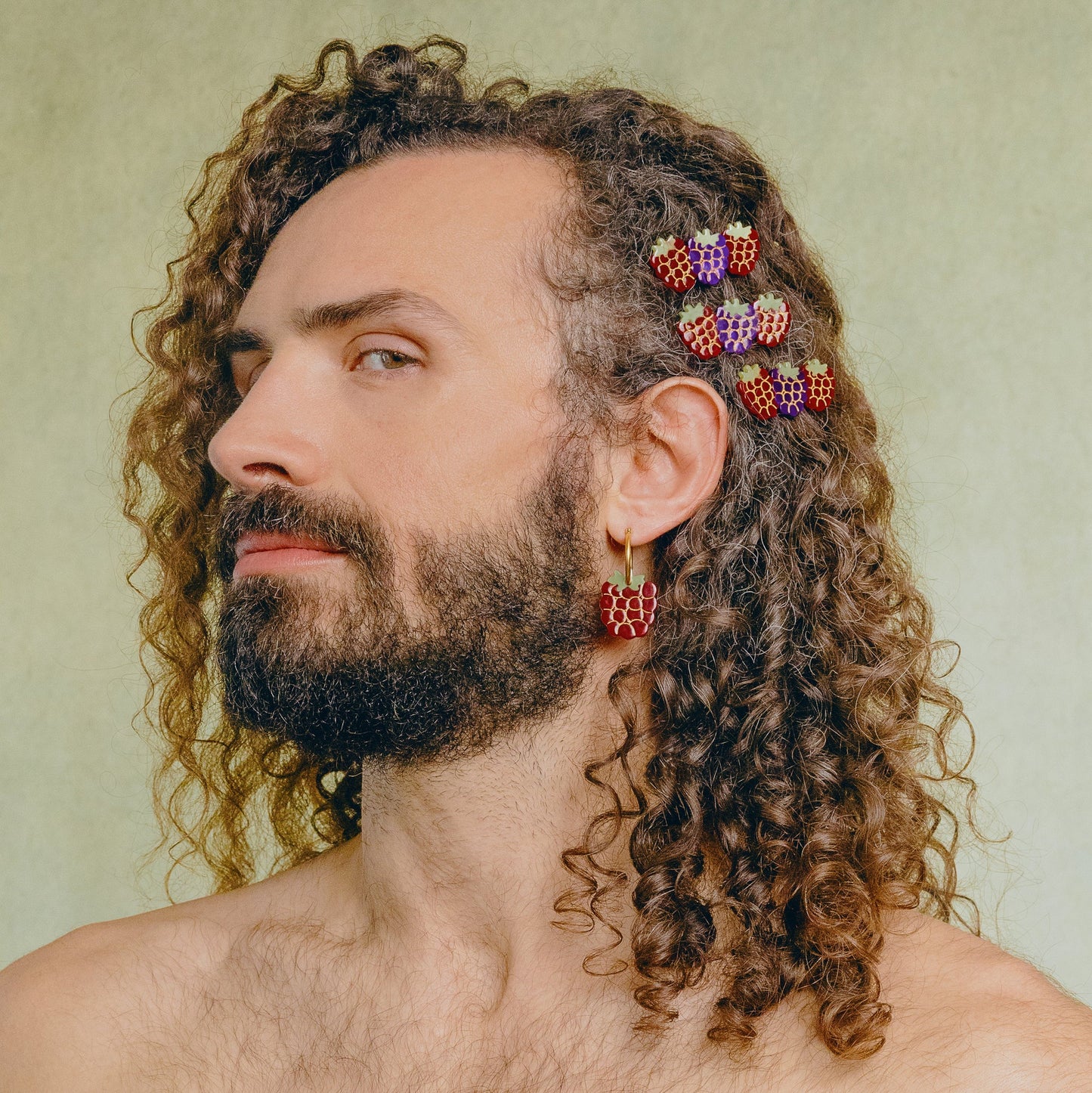 Berries Hair Clip