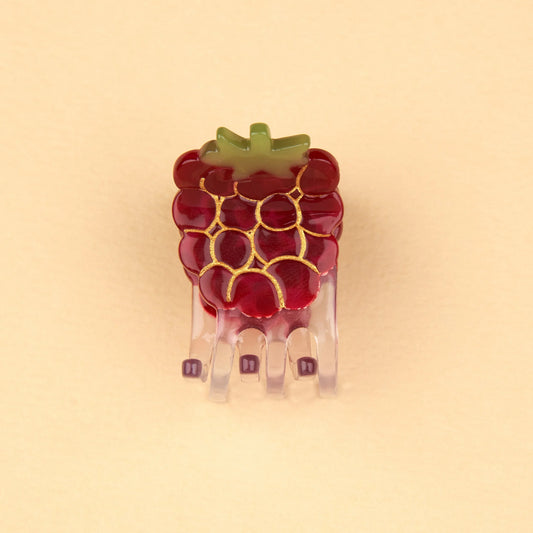 Raspberry Mini Hair Claw