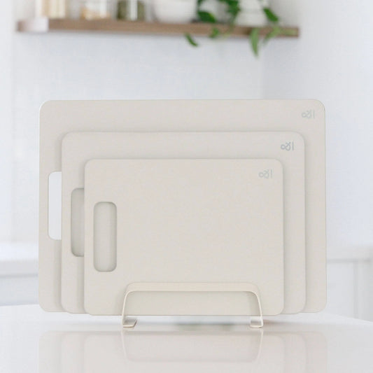 Wood Fibre Chopping Board Trio ~ Mushroom