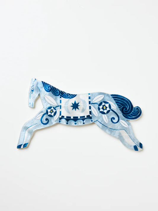 Paloma Blue Horse Wall Art