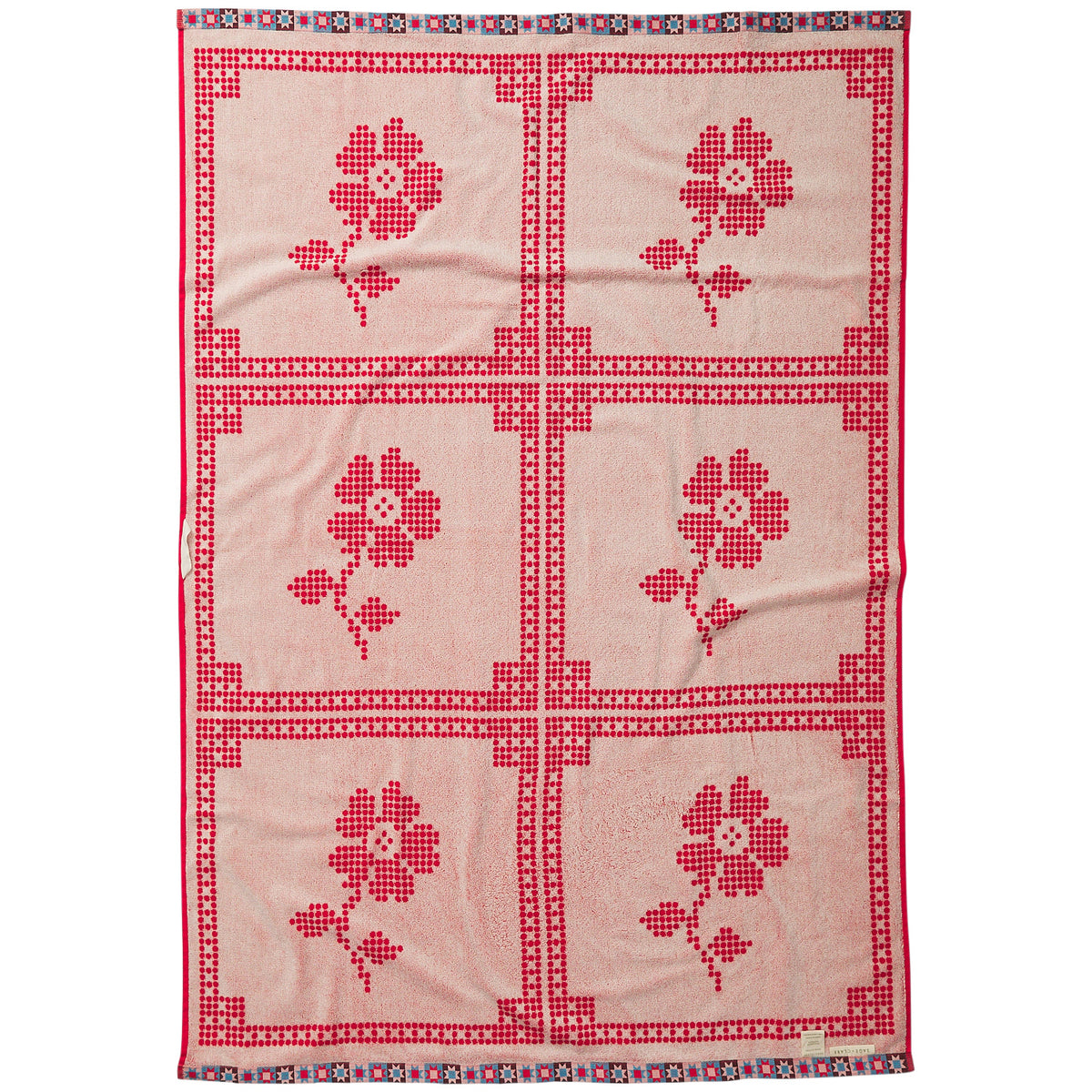 Bonny Bath Sheet - Poppy