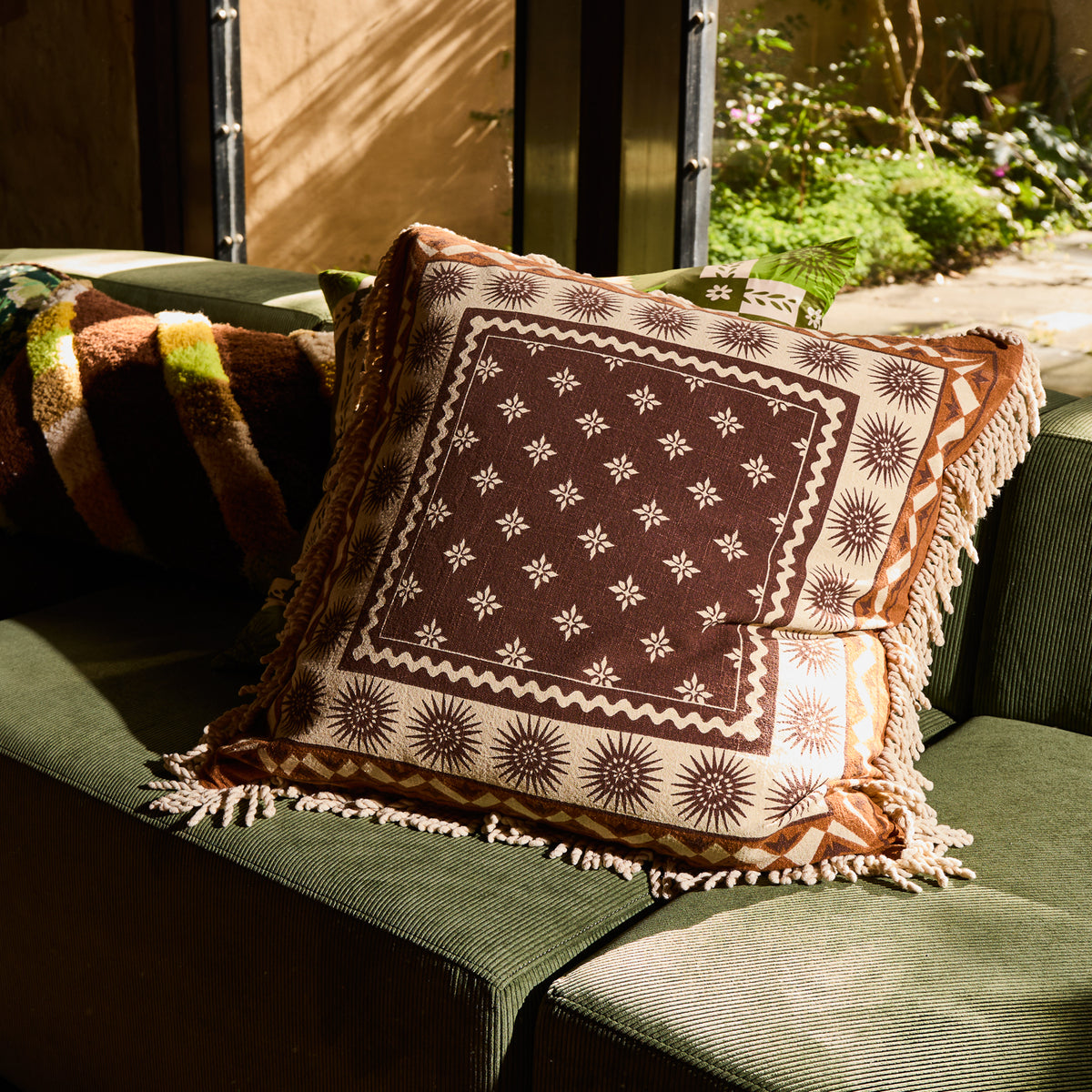 Odessa Reversible Cushion - Sable