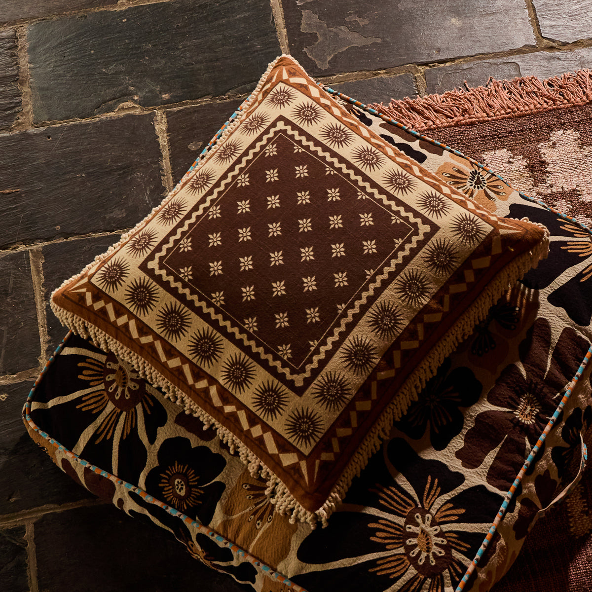 Odessa Reversible Cushion - Sable