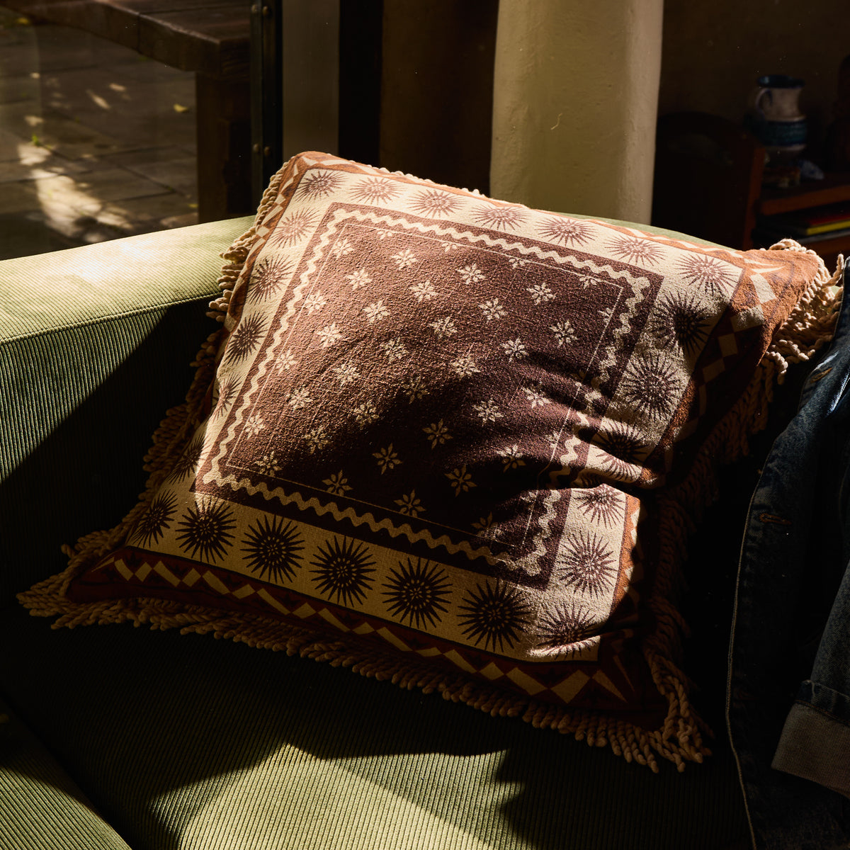 Odessa Reversible Cushion - Sable