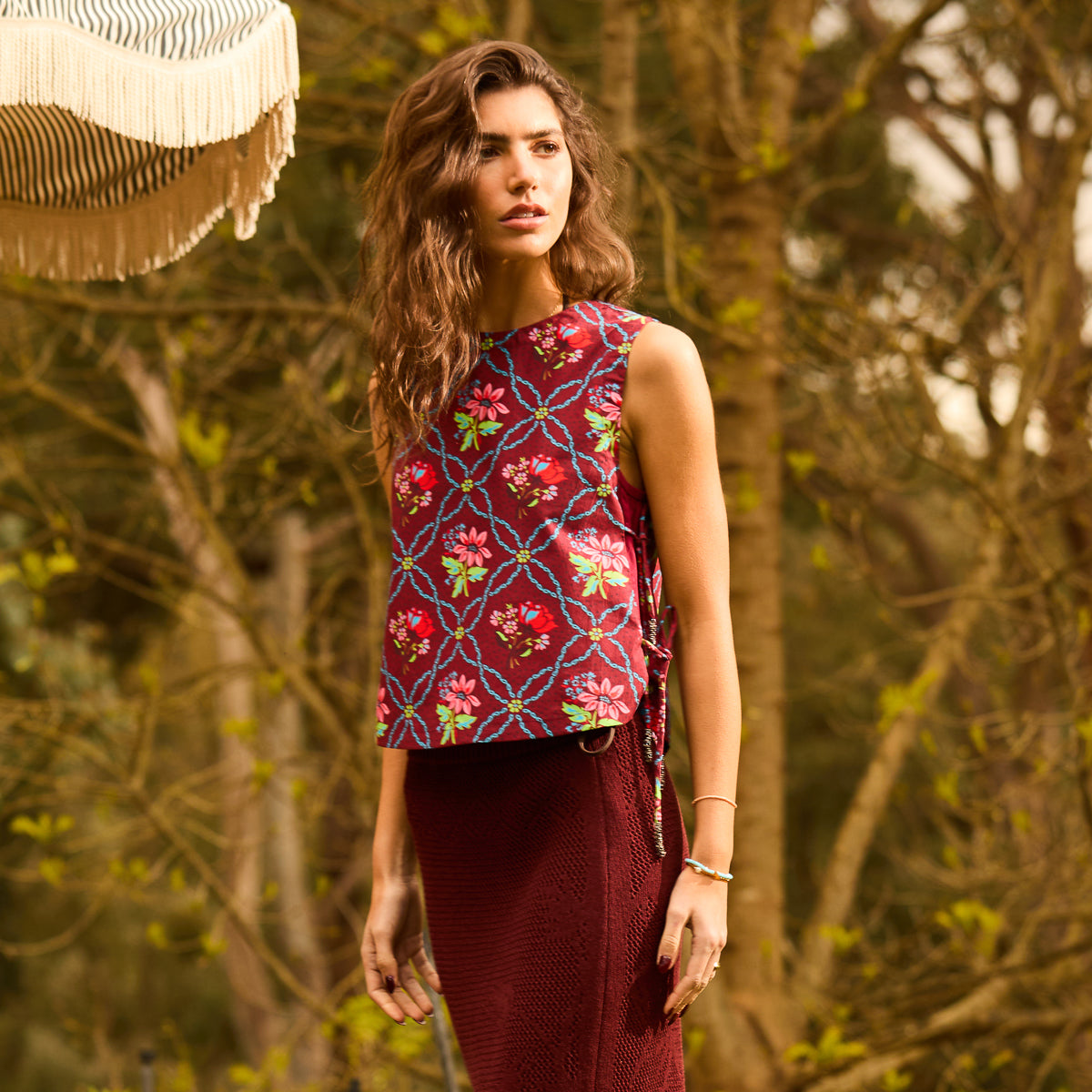 Norali Shell Top - Sienna