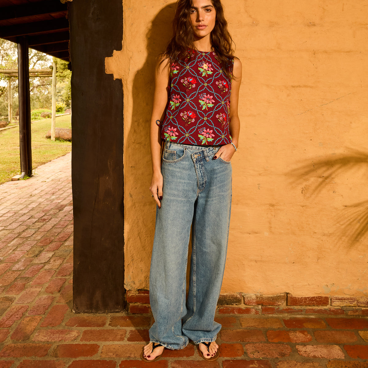 Norali Shell Top - Sienna