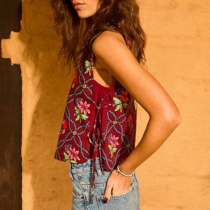 Norali Shell Top - Sienna
