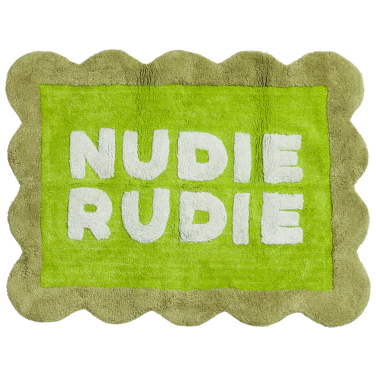 Romy Nudie Bath Mat - Cactus Green