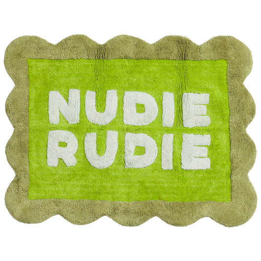 Romy Nudie Bath Mat - Cactus Green