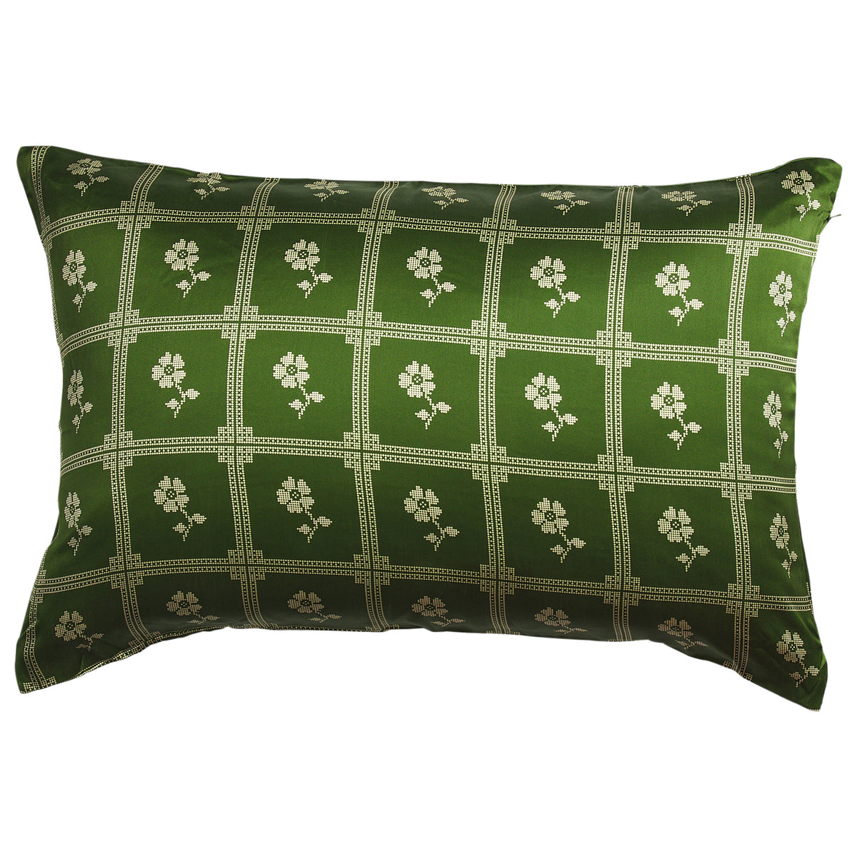 Bonny Silk Pillowcase - Hunter Green