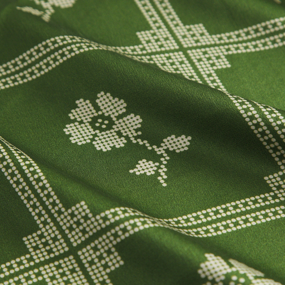 Bonny Silk Pillowcase - Hunter Green