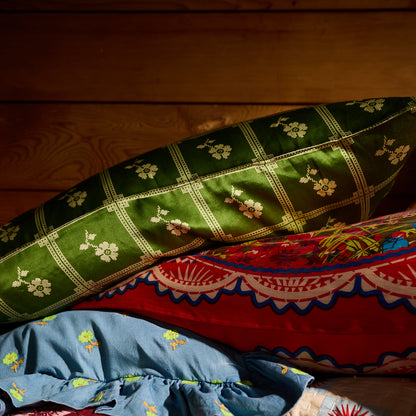 Bonny Silk Pillowcase - Hunter Green