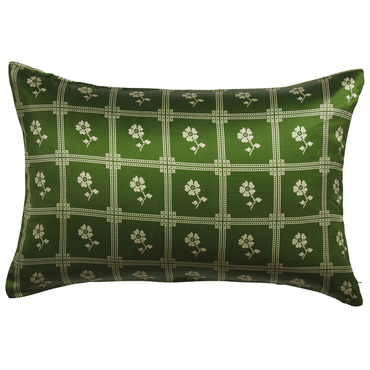 Bonny Silk Pillowcase - Hunter Green