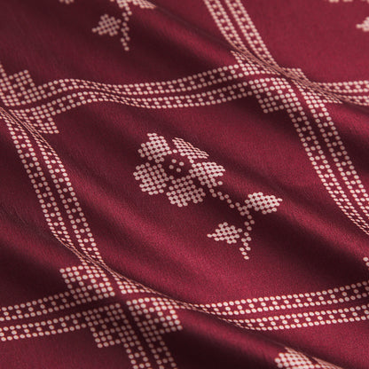 Bonny Silk Pillowcase - Burnt Cherry