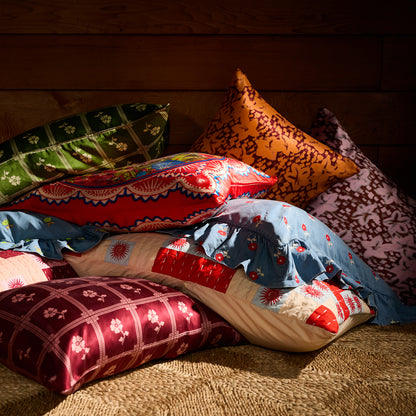 Bonny Silk Pillowcase - Burnt Cherry