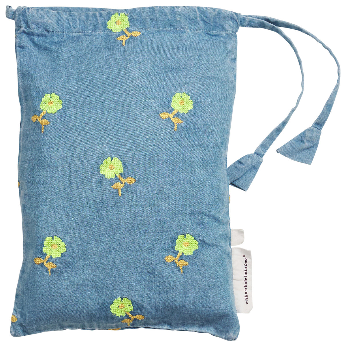 Anneliese Ruffle Pillowcase (x1) - Peridot
