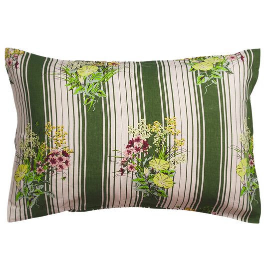 Dempsey Linen Pillowcase Set - Hunter Green