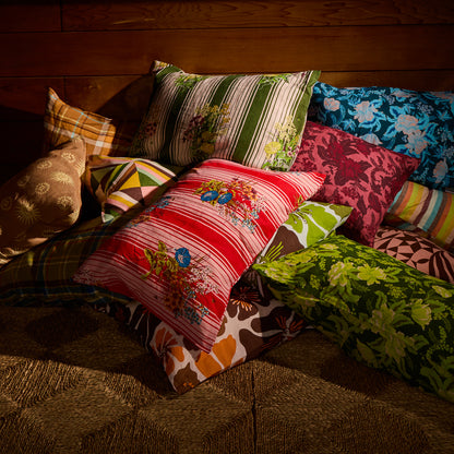 Dempsey Linen Pillowcase Set - Hunter Green