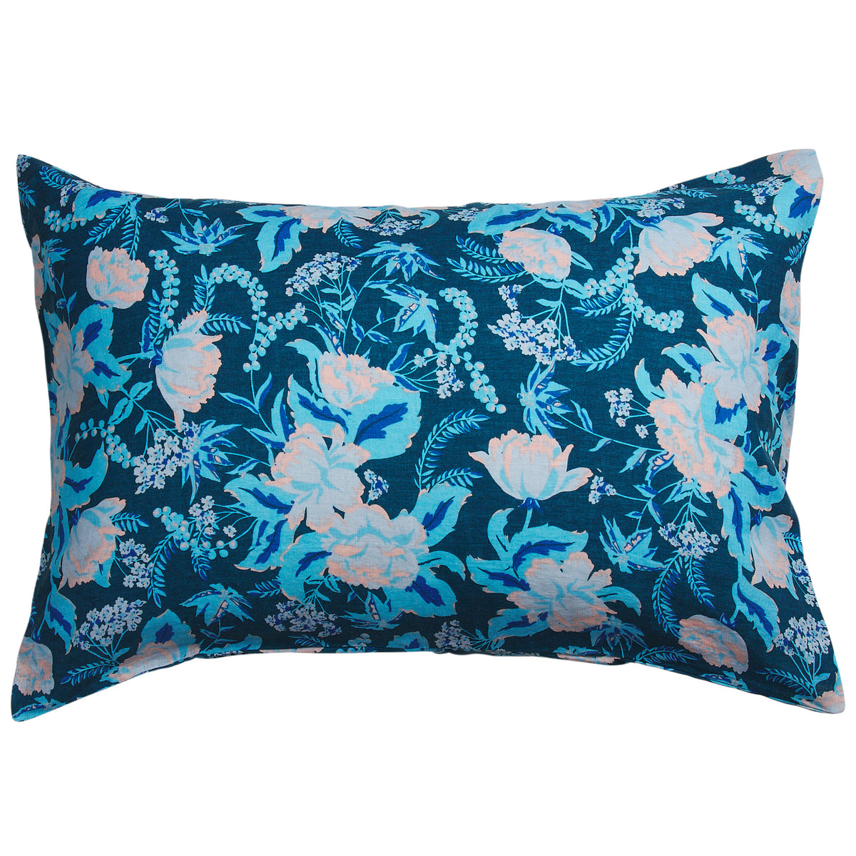 Sierra Linen Pillowcase Set - Sodalite
