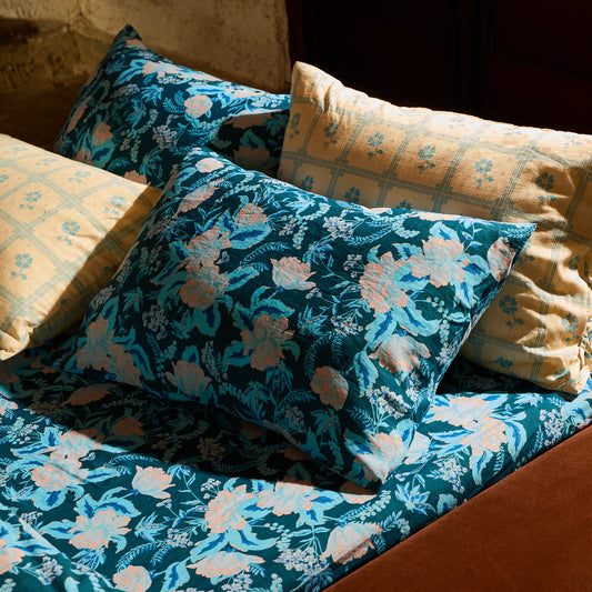 Sierra Linen Pillowcase Set - Sodalite