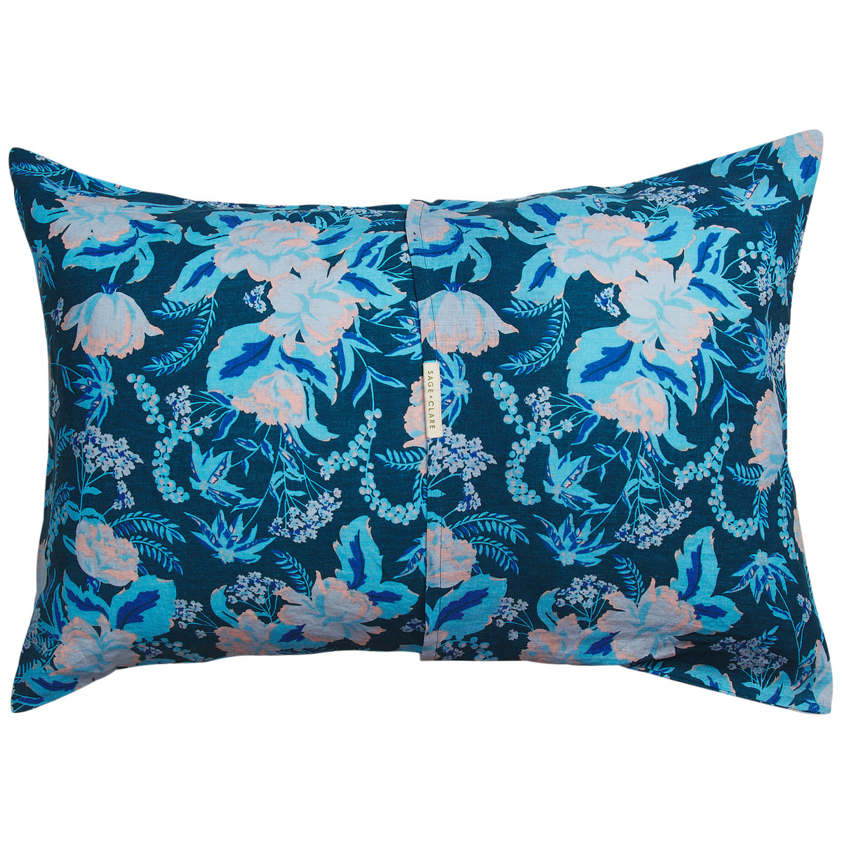 Sierra Linen Pillowcase Set - Sodalite