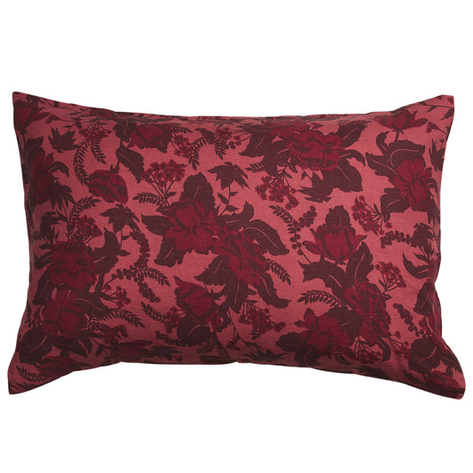 Sierra Linen Pillowcase Set - Terracotta