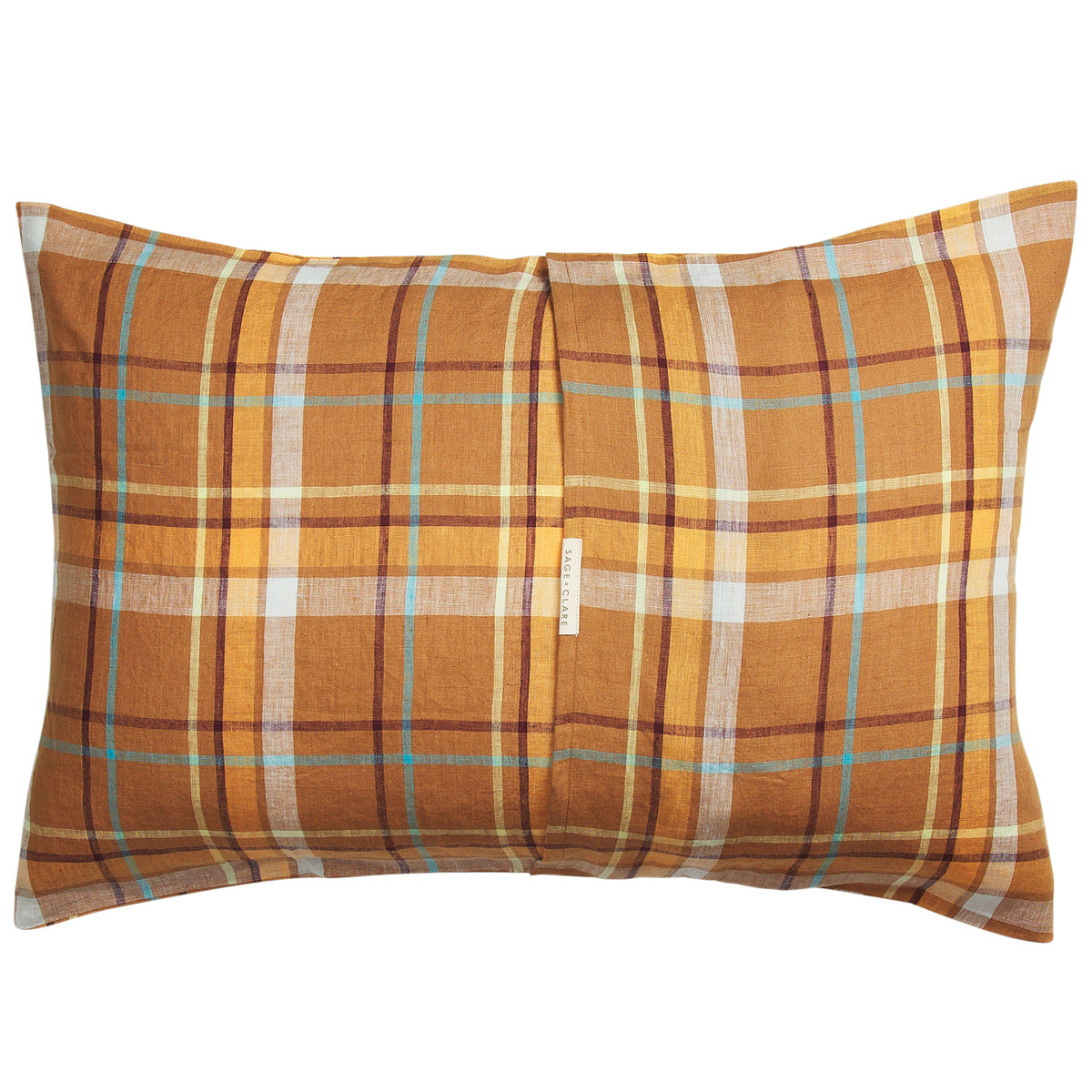 Frances Linen Pillowcase Set - Sable