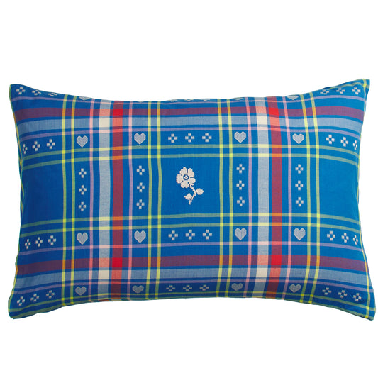 Josephine Cotton Pillowcase Set ~ Blue Bell