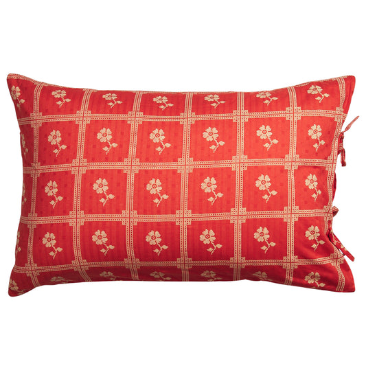 Bonny Cotton Pillowcase Set - Poppy