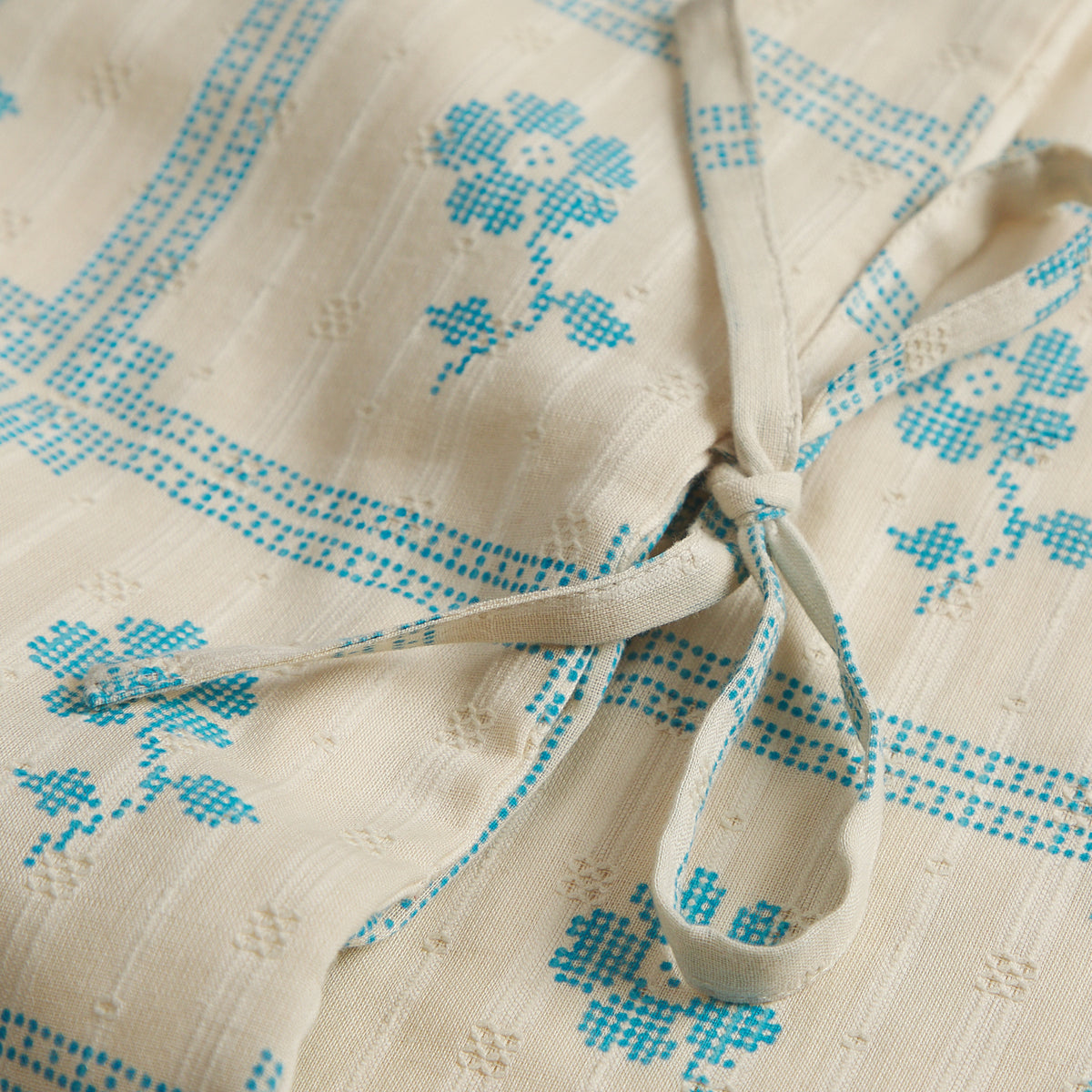 Bonny Cotton Pillowcase Set - Turquoise