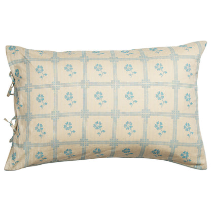 Bonny Cotton Pillowcase Set - Turquoise