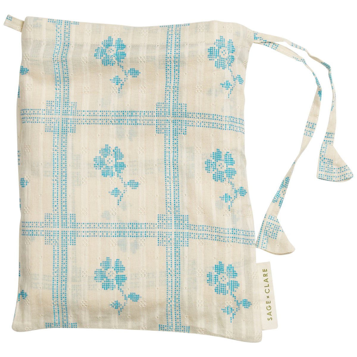 Bonny Cotton Pillowcase Set - Turquoise