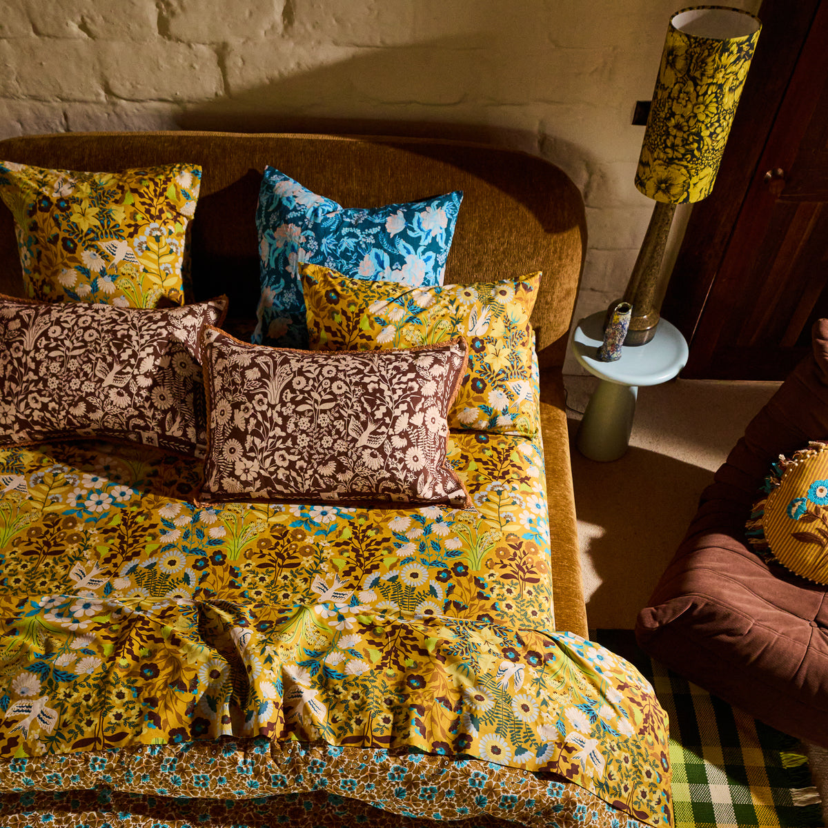 Indiana Linen Pillowcase Set - Umber