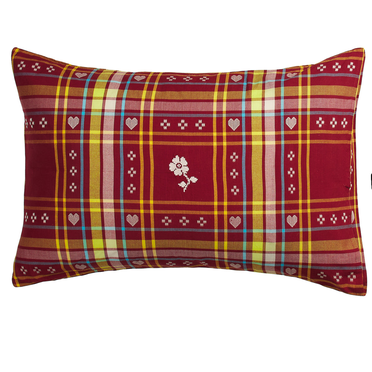 Josephine Cotton Pillowcase Set ~ Sienna