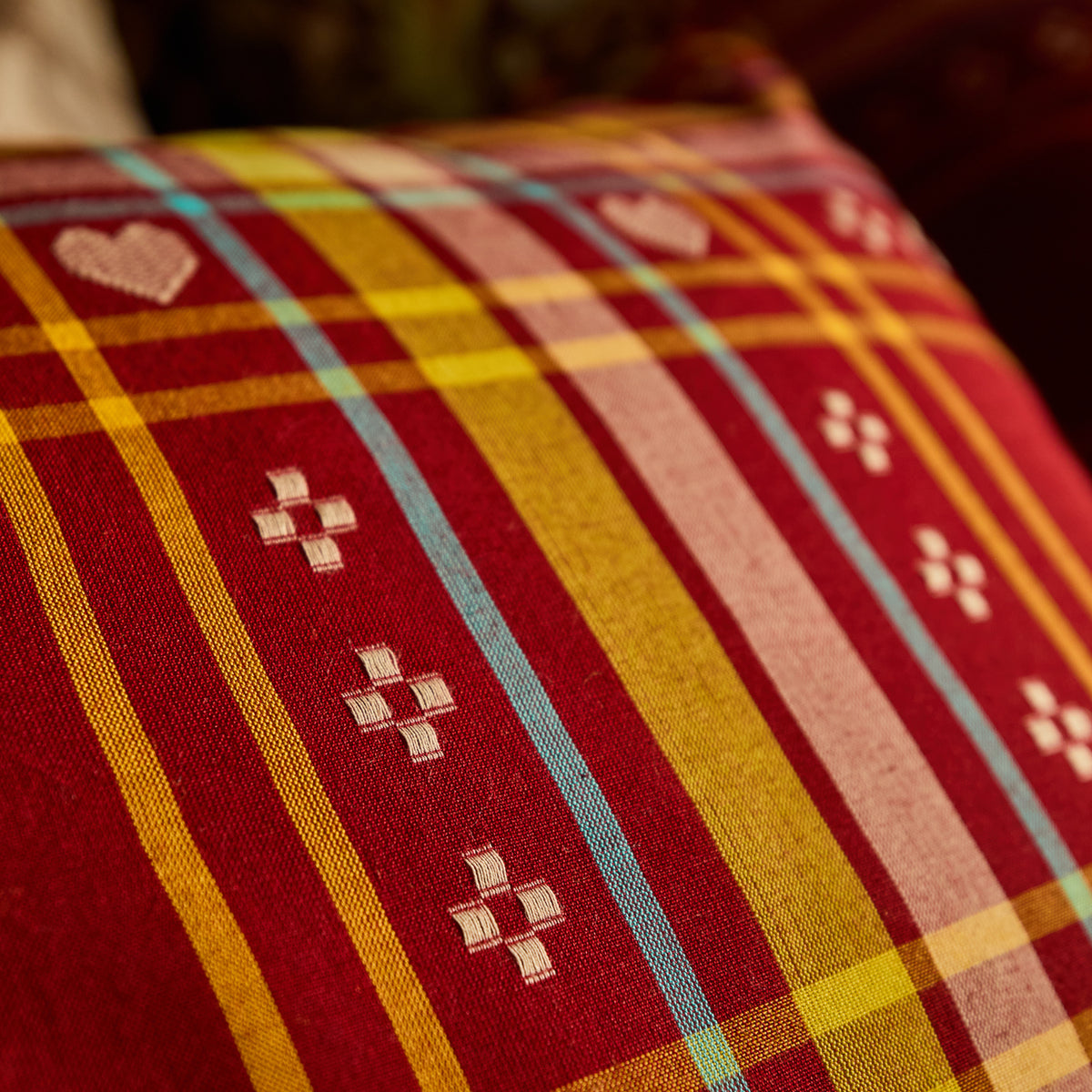 Josephine Cotton Pillowcase Set ~ Sienna