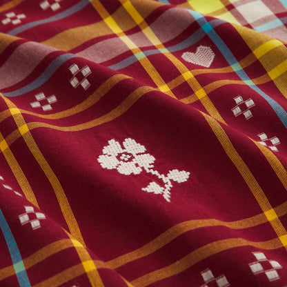 Josephine Cotton Pillowcase Set ~ Sienna