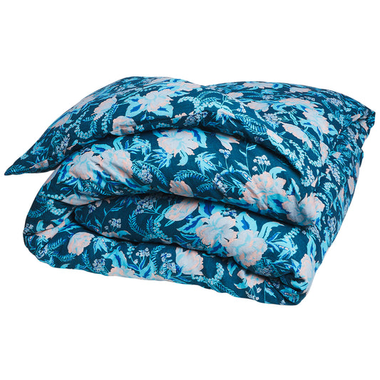 Sierra Linen Quilt Cover - Sodalite
