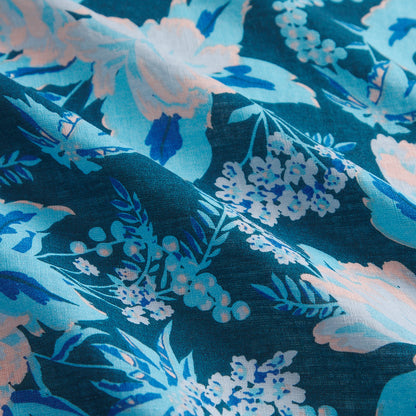 Sierra Linen Quilt Cover - Sodalite